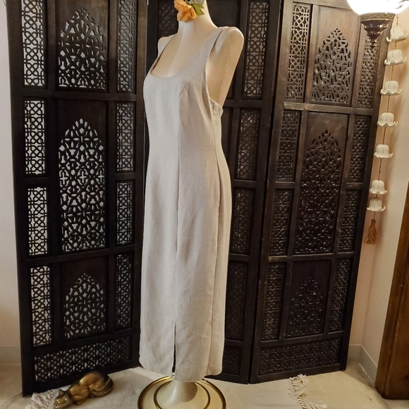 Vintage Pencil dress crossing back straps - Picture 12 of 16